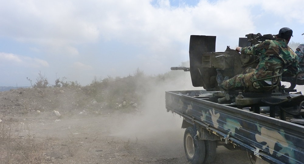 Ejército sirio cortó las carreteras de suministro de terroristas en Alepo