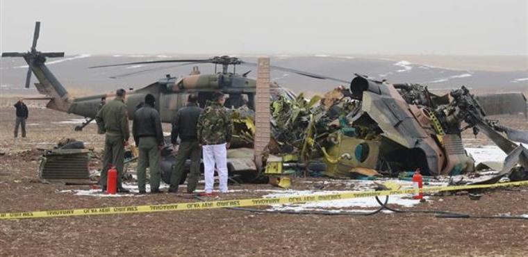 Siete muertos tras estrellarse un helicóptero militar en Turquía