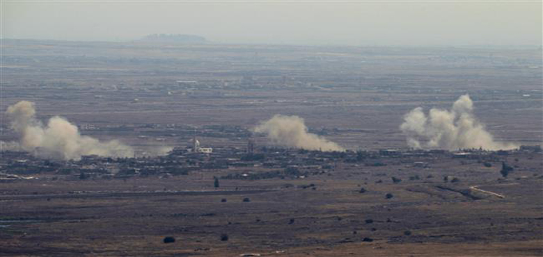شام، اسرائیل نے پھر کیا شامی فوج پر حملہ