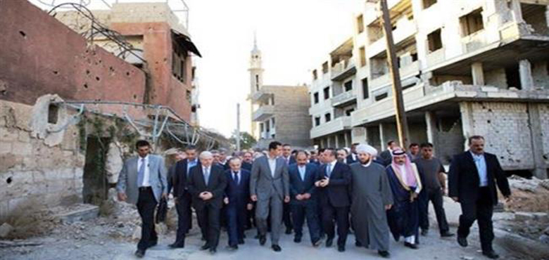 پورے شام کو دہشت گردوں کے آزاد کرائیں گے: بشار اسد