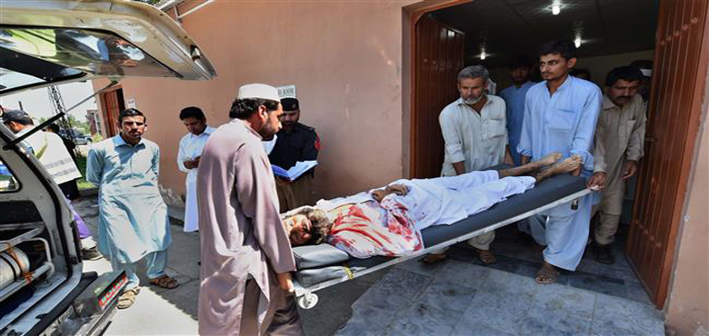 پاکستان، نماز جمعہ کے دوران دھماکہ، 16 ہلاک