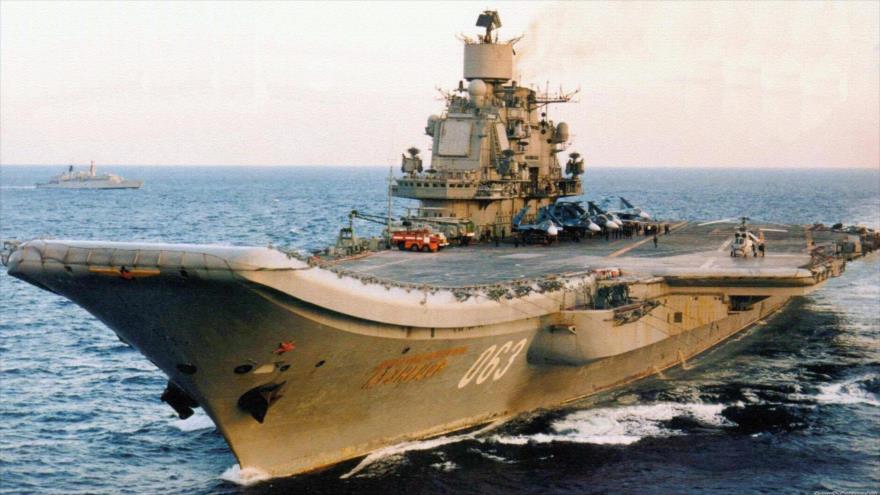 Rusia desplegará portaviones frente a costa de Siria