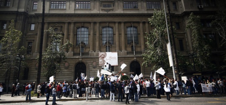 Estudiantes chilenos apoyan el boicot a Israel