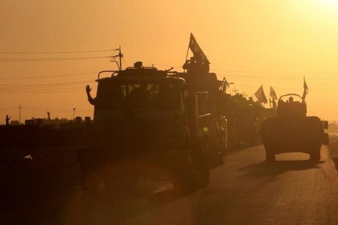 Kurdish Militias Withdraw from Areas in Mosul as Iraqi Forces Advance on