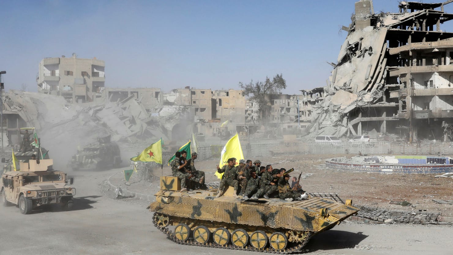 US-Backed Militias to Stay in Raqqa Seeking to Establish Kurdish Region in Syria