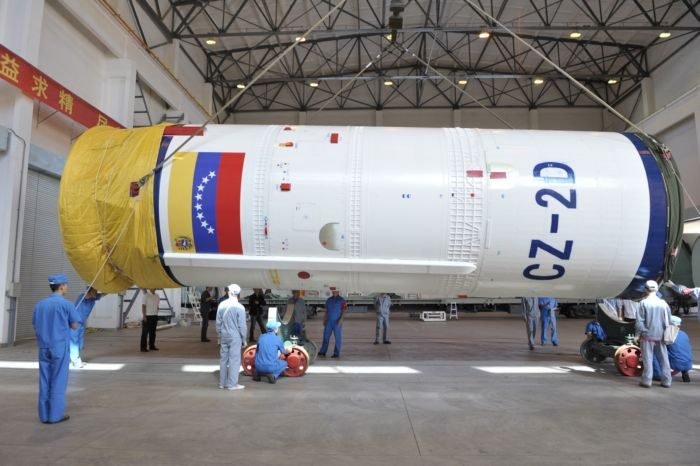 Venezuela prepara lanzamiento al espacio de su tercer satélite