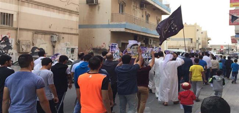 عراق، مظاہرین نے بحرینی سفارتخانہ بند کرنے کا مطالبہ کر دیا