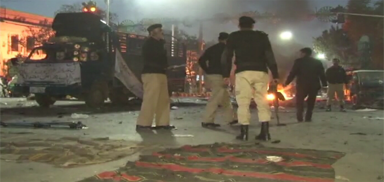 پاکستان، پنجاب اسمبلی کے سامنے خودکش دھماکہ، 14 افراد ہلاک، 60 زخمی