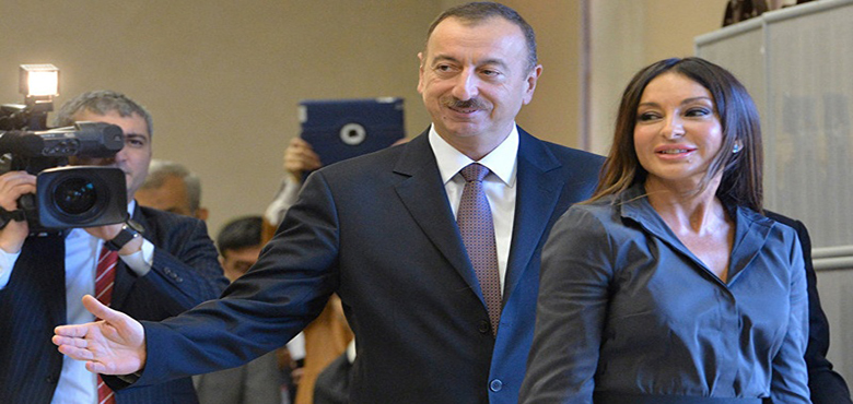 جمہوریہ آذربائجان کے صدر نے اپنی اہلیہ کو نائب صدر بنا دیا