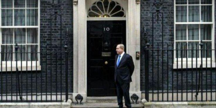 Nadie acogió a Netanyahu en Downing Street