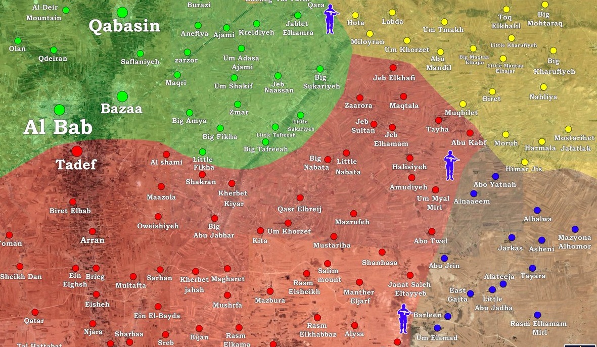 الجيش السوري يحرر الخفسة ومحطة الضخ في ريف حلب الشرقي