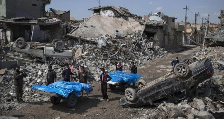 13 civiles muertos en nuevo ataque de la coalición estadounidense en Mosul