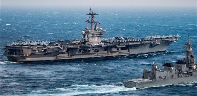 Tres portaaviones de EEUU se dirigen hacia la península coreana