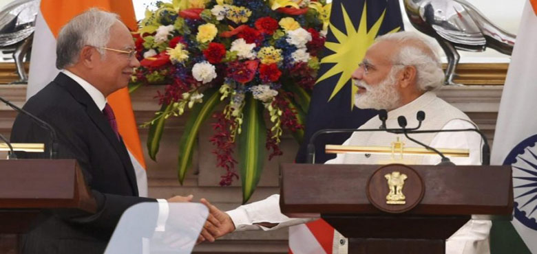 ہندوستان اور ملائیشیا کے درمیان 7 معاہدوں پر دستخط
