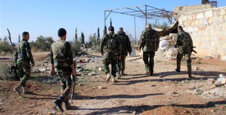 Fuerzas del Ejército sirio entran en la ciudad de Halfaya