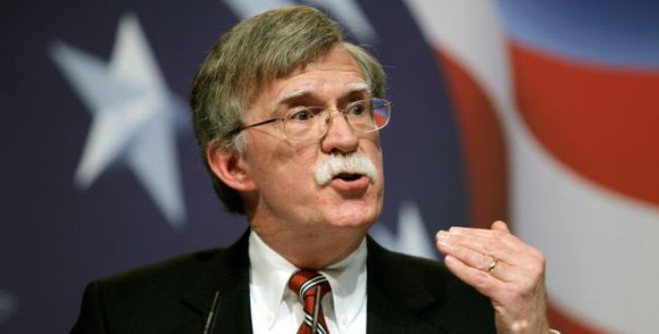 Bolton califica de “imposible” la solución de dos Estados en Palestina