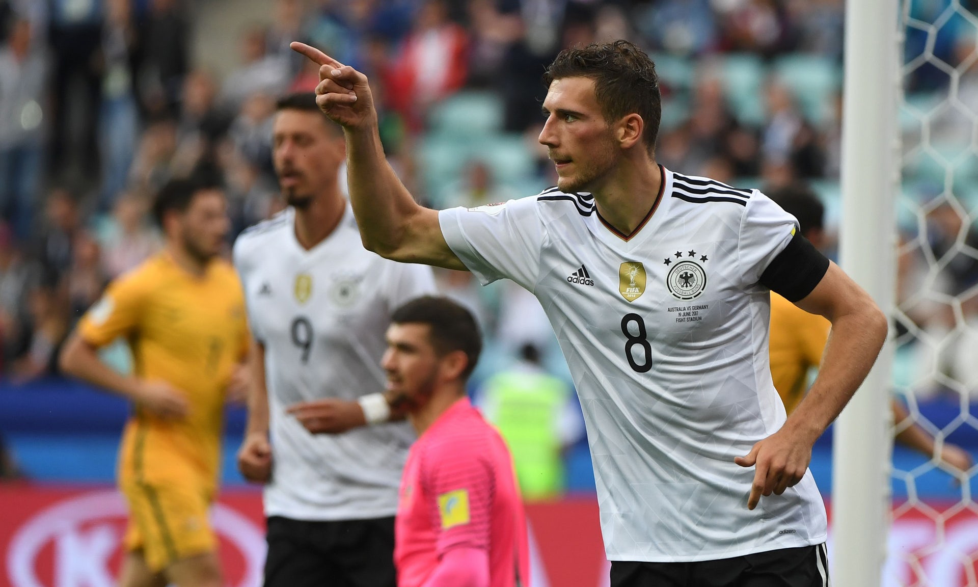 ألمانيا تفوز بأولى مبارياتها في كاس القارات