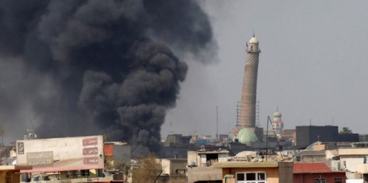 Daesh explota la Mezquita Al-Nuri en Mosul