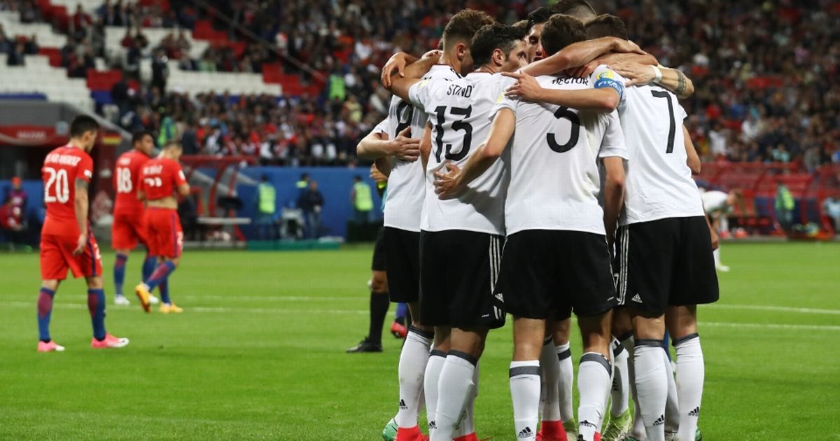 ألمانيا vs تشيلي ينهون اللقاء بتعادل إيجابي في كأس القارات