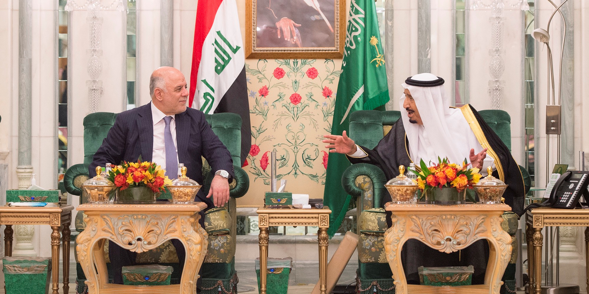 محاولات السعودية لضم العراق الى التحالف العربي ضد قطر