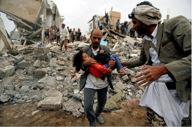 HRW Urges Returning Saudi Coalition to List of Shame over War Crimes in Yemen