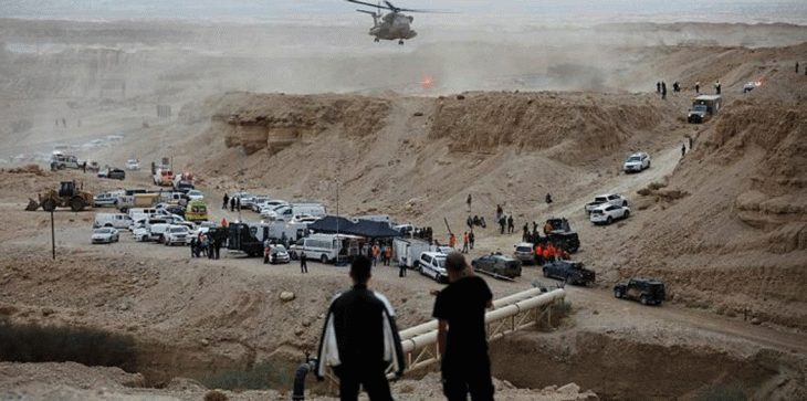 عشرات الضحايا في منطقة البحر الميت وعمان تعلن الحداد العام