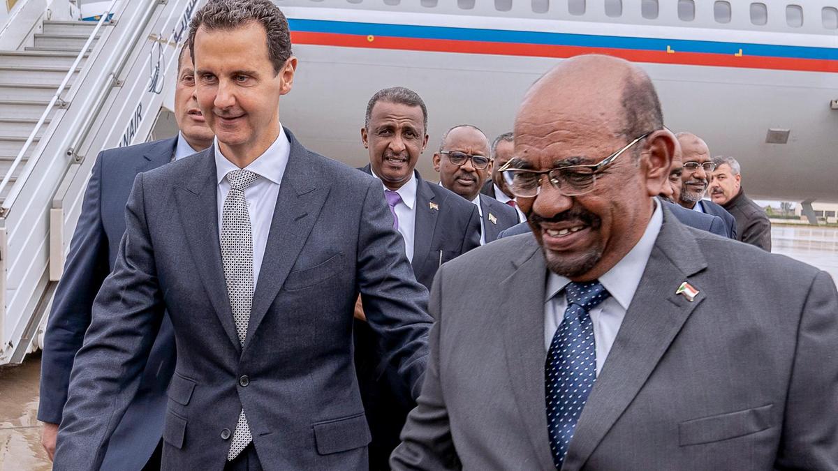 Sudan’s President Arrives in Syria; First Visit by Arab Leader Since 2011