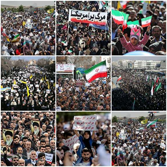 الشعب الإيراني يُجبر أمريكا على التراجع: لا نريد تغيير النظام!