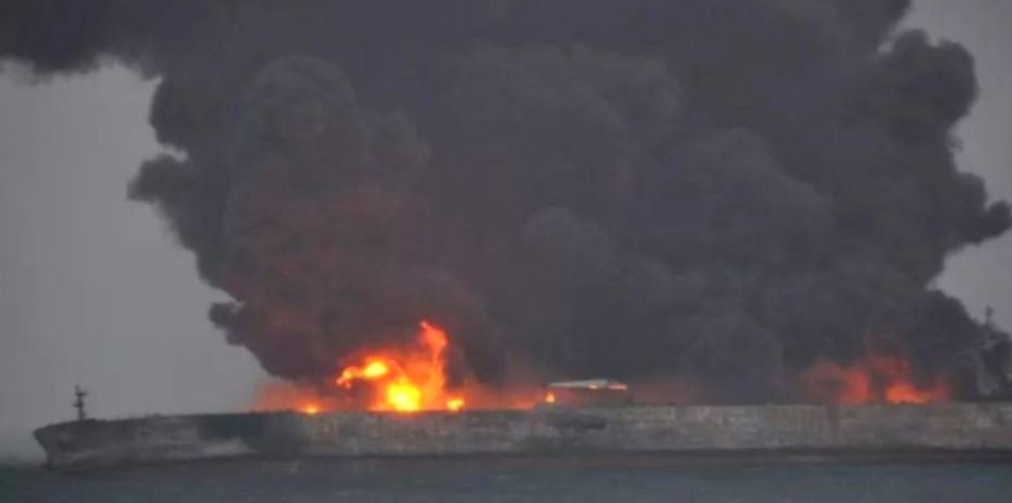 32 Missing as Iranian Tanker Collides with Chinese Freighter