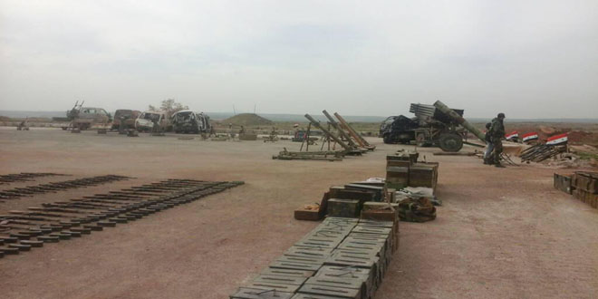 Syrian Forces Seize US-Made Weapons Terrorists Left behind