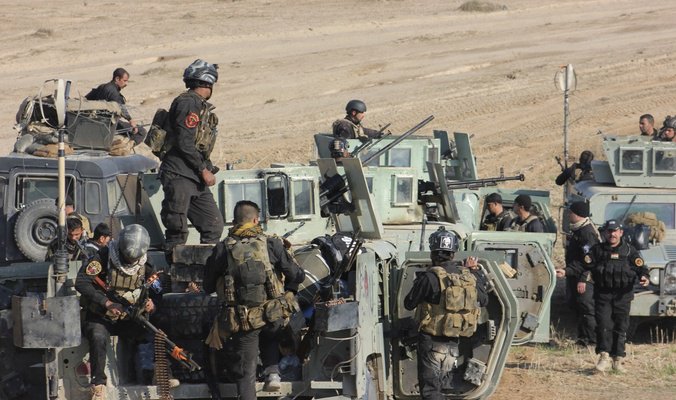 Iraqi Forces Clearing ISIS Remnants in Al-Anbar near Saudi Border