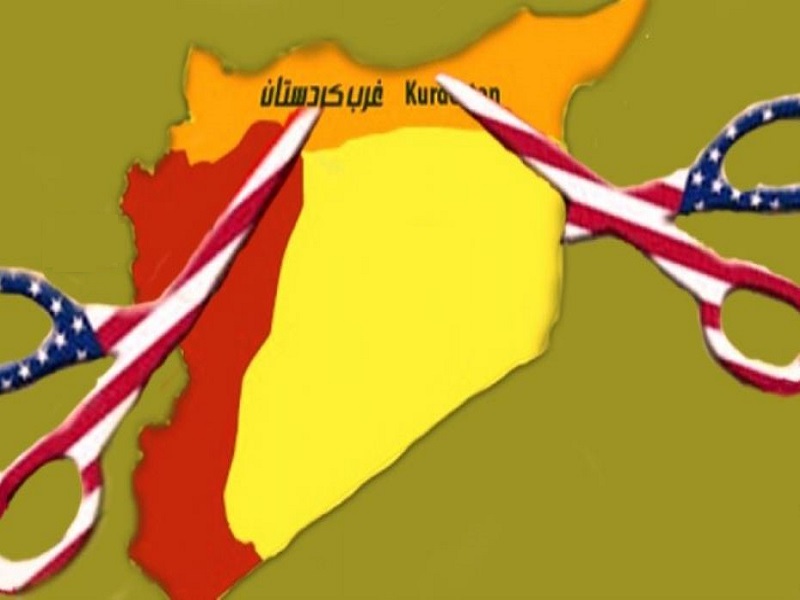 عيون غربية وعربية نحو سوريا والهدف تقسيمها ووصل مناطق الأكراد بالبحر المتوسط