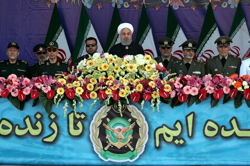 Iran’s President Reiterates Peaceful Nature of Country’s Defense Program