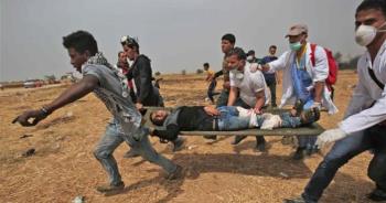 Enfrentamientos entre palestinos e israelíes dejan dos muertos en Gaza