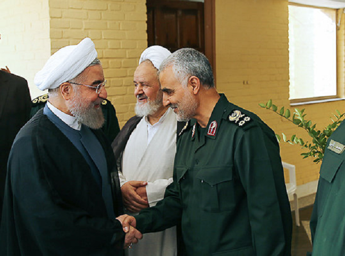 General Suleimani Praises President Rouhani’s Remarks against US, Israeli Regime