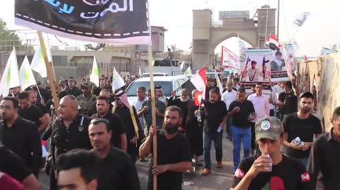 Iraqis Rally in Basra to Support Popular Forces