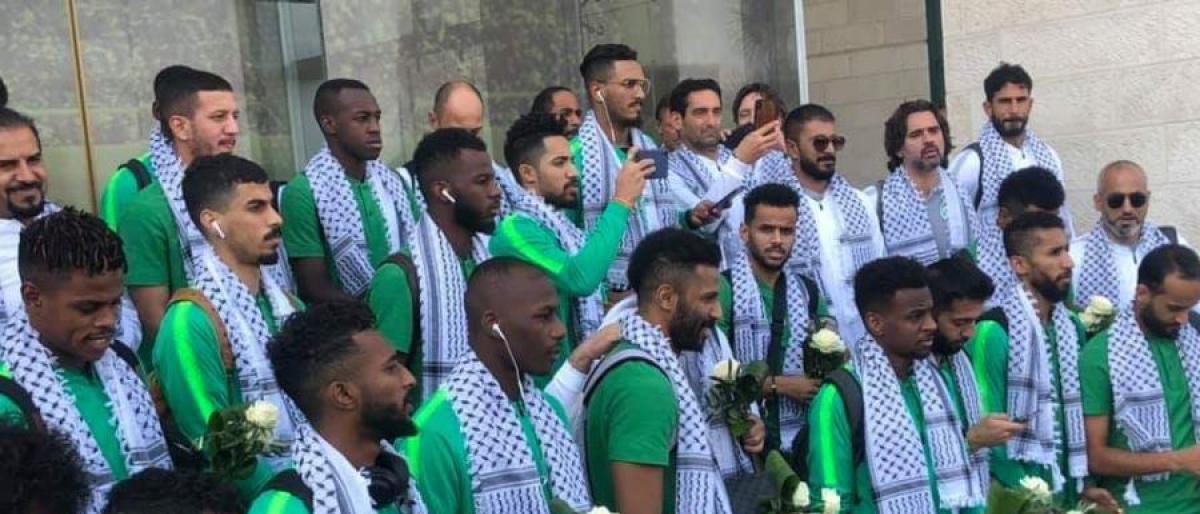 منتخب السعودية يطبع مع الكيان الإسرائيلي...ويلقى مصير الإعلامي السعودي محمد سعود في الأقصى!