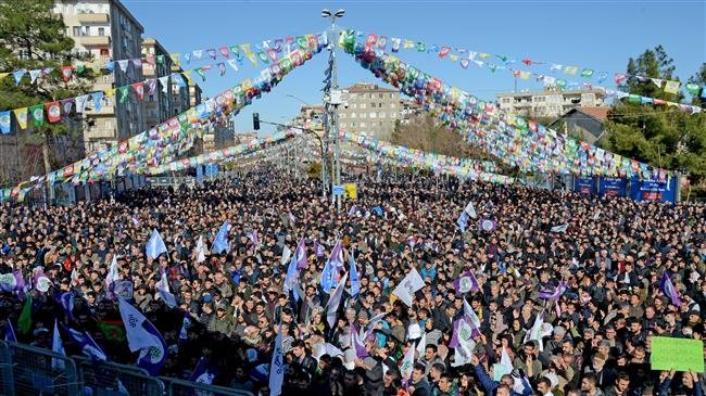 Kurds Rally in Turkey in Solidarity with Detained MP