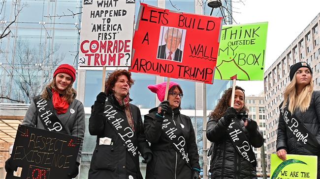 Anti-Trump Women’s March Spread Worldwide