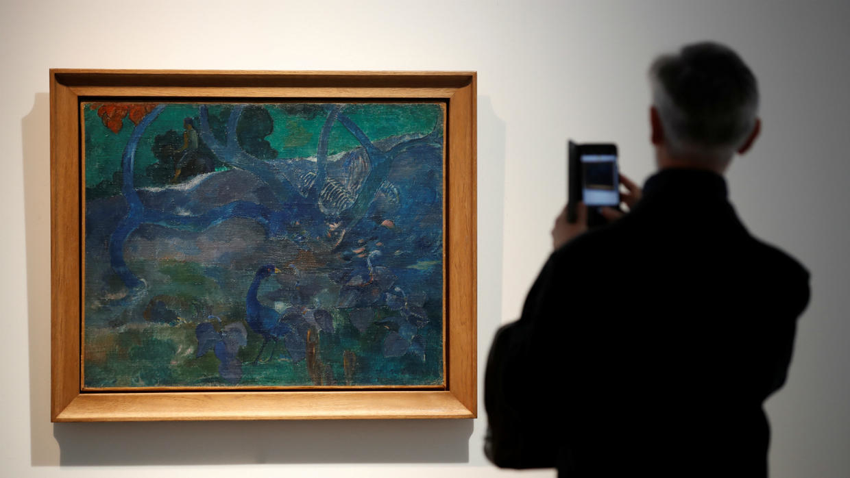 مزاد فرنسي يبيع لوحة غوغان مقابل 9.5 مليون يورو