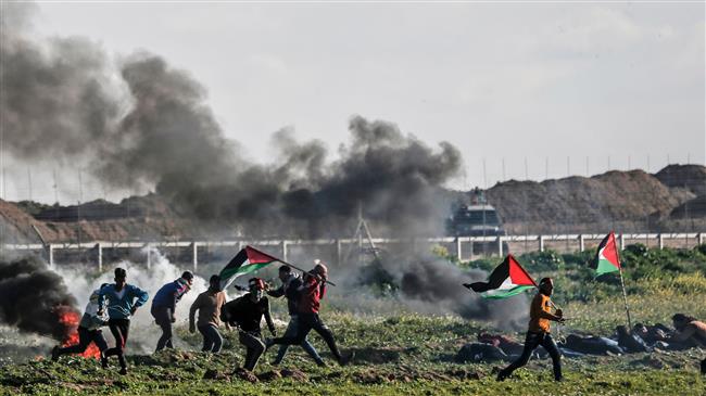 Israeli Regime Forces Kill Two Palestinians during Gaza ‘Return’ Protests