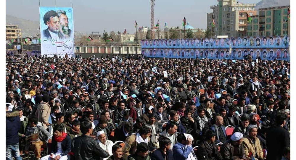 انفجارها در کابل همزمان با سخنرانی عبدالله عبدالله