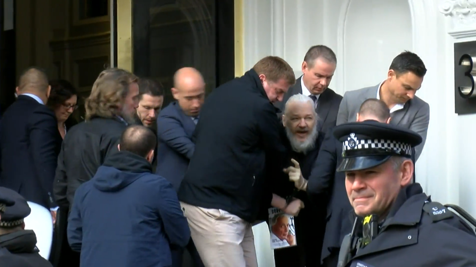 WikiLeaks Founder Assange Arrested after Ecuador Withdraws Asylum Deal