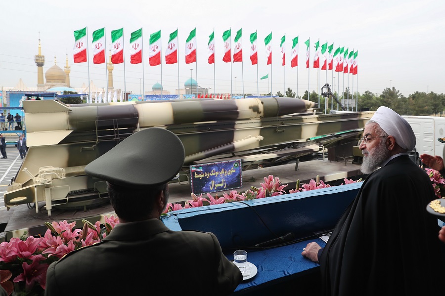 Iran Displays Latest Military Hardware at National Army Day Parades