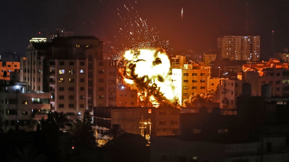 Israeli Regime’s Raids on Gaza Enters Third Day