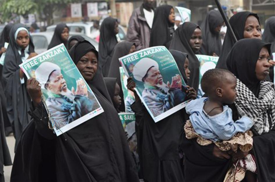 HRW Slams Nigeria Ban on Islamic Movement