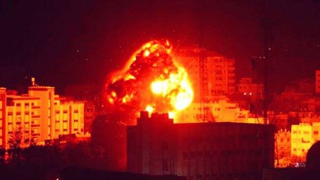 Israeli Jets, Helicopters Strike Besieged Gaza Strip