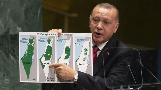 Turkish President Takes UN Podium to Rap Israeli Occupation