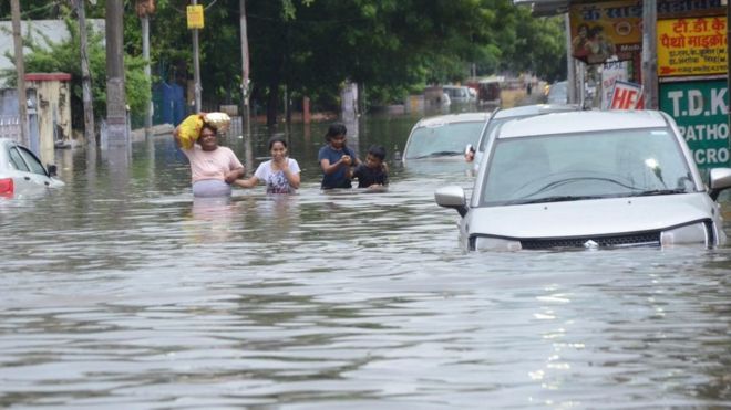 Flooding Kills Over 100 in India