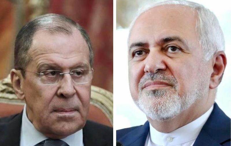 وزير الخارجية الإيراني يبحث ونظيره الروسي التطورات في مدينة إدلب السورية